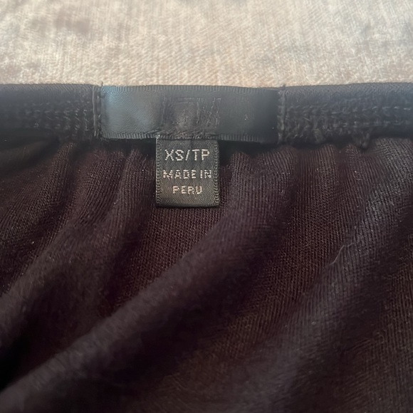 ATM - hi end designer XS/tp long black dress - Picture 4 of 6